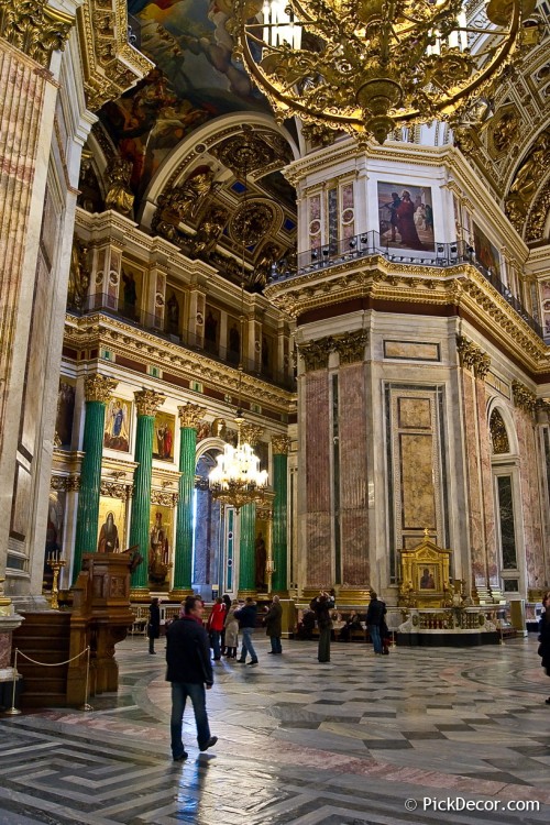 The Saint Isaac’s Cathedral interiors – photo 42