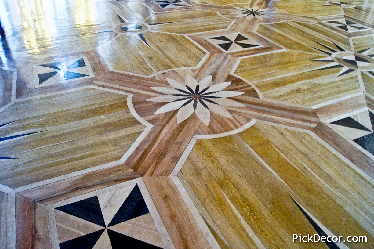 The Catherine Palace floor designs - photo 4