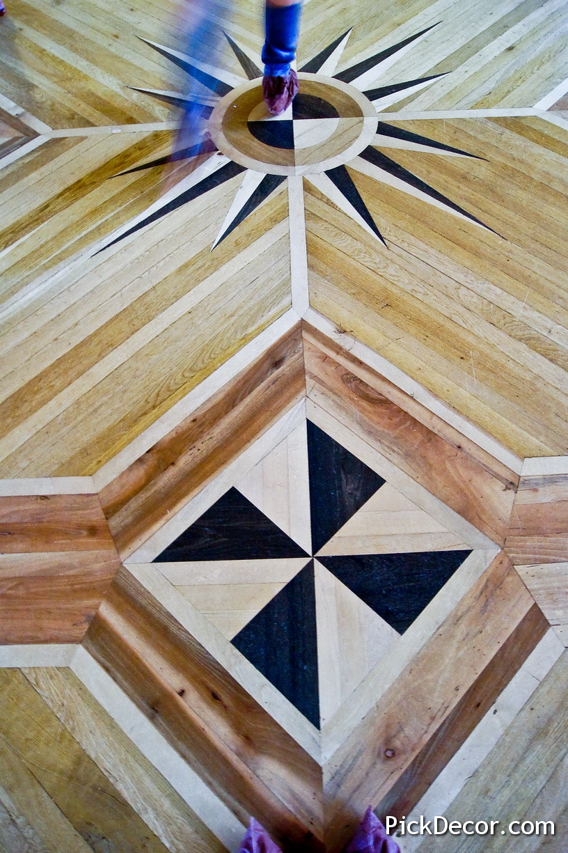 The Catherine Palace floor designs - photo 16