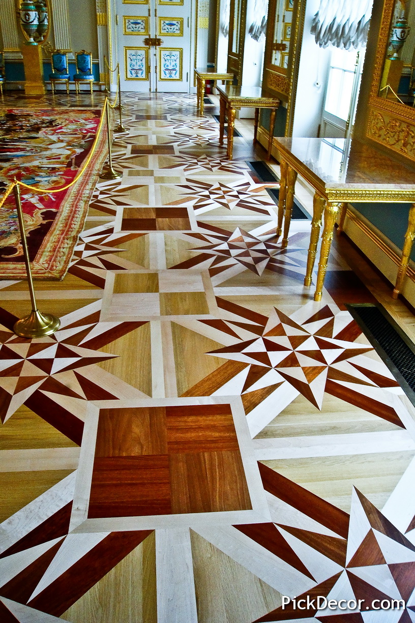 The Catherine Palace floor designs - photo 3