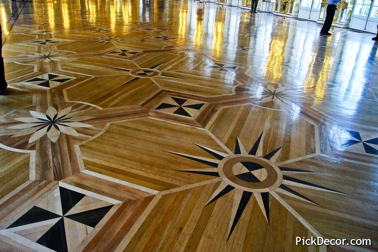 The Catherine Palace floor designs - photo 37