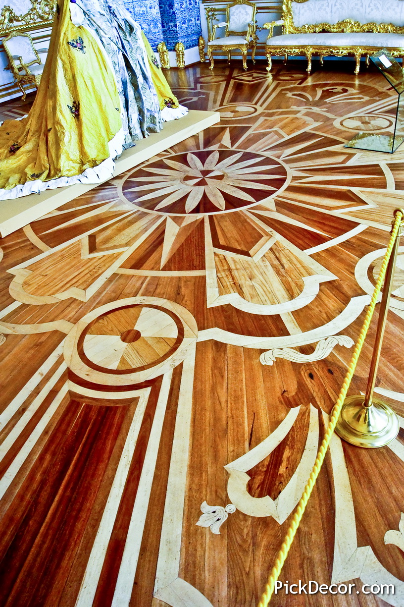 The Catherine Palace floor designs - photo 23