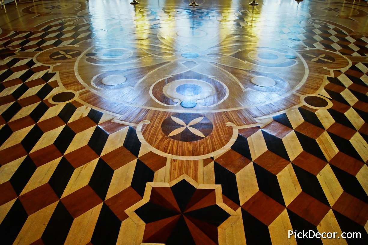 The Catherine Palace floor designs - photo 17