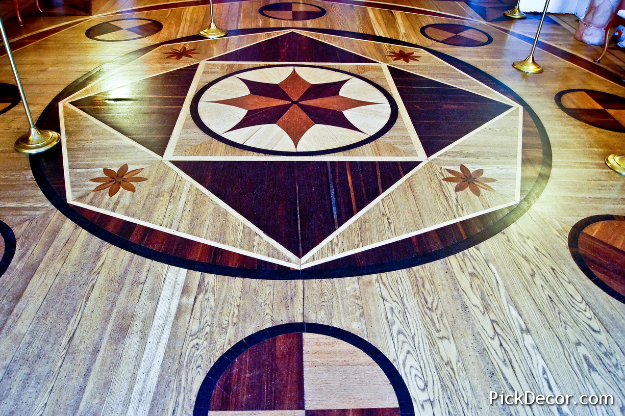 The Catherine Palace floor designs - photo 29