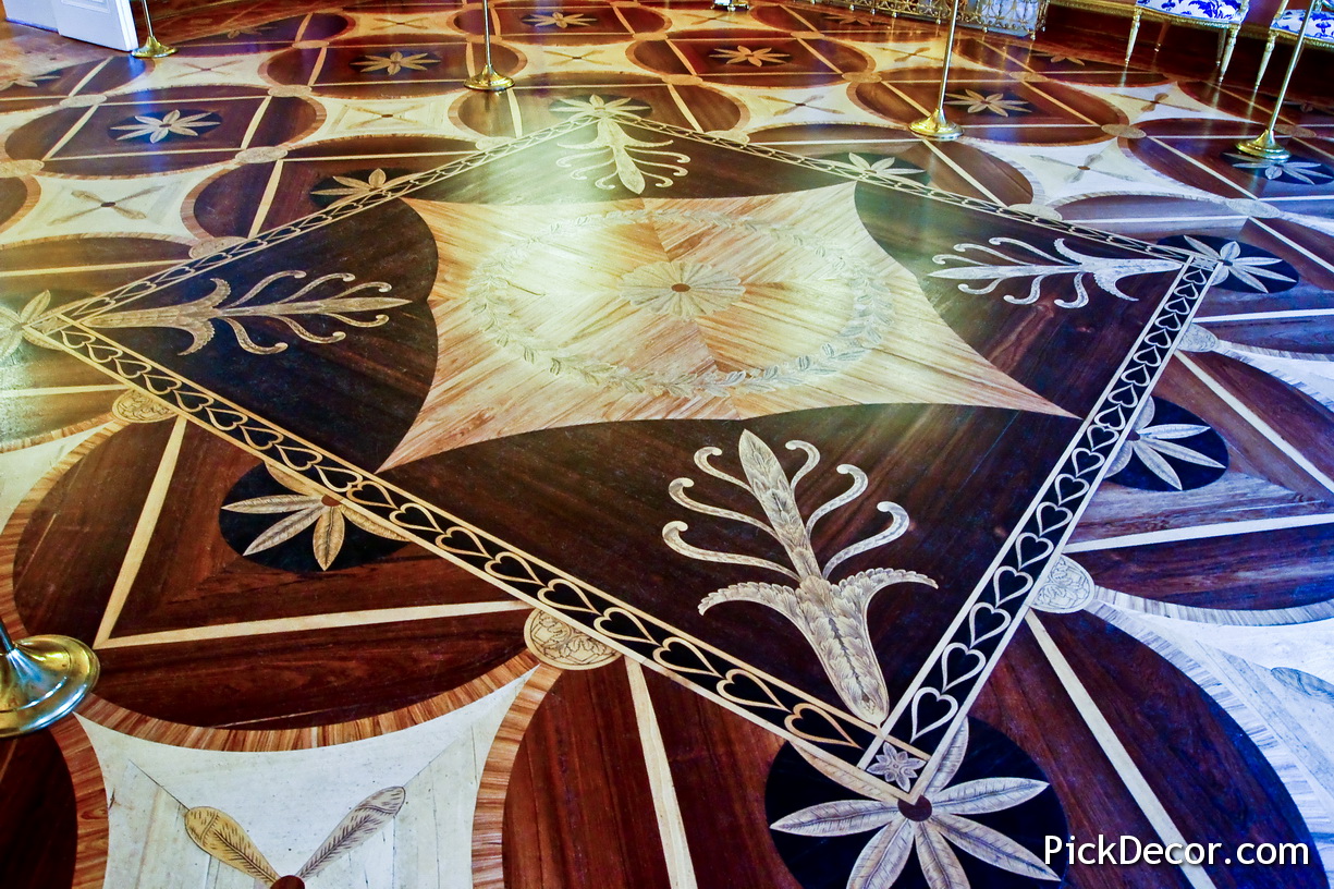 The Catherine Palace floor designs - photo 14