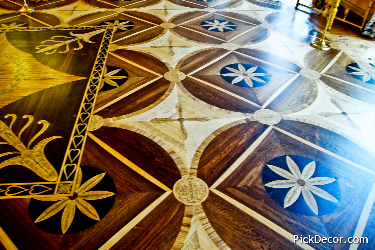 The Catherine Palace floor designs - photo 21