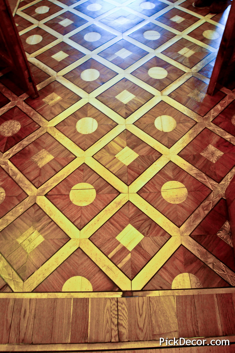 The Catherine Palace floor designs - photo 31