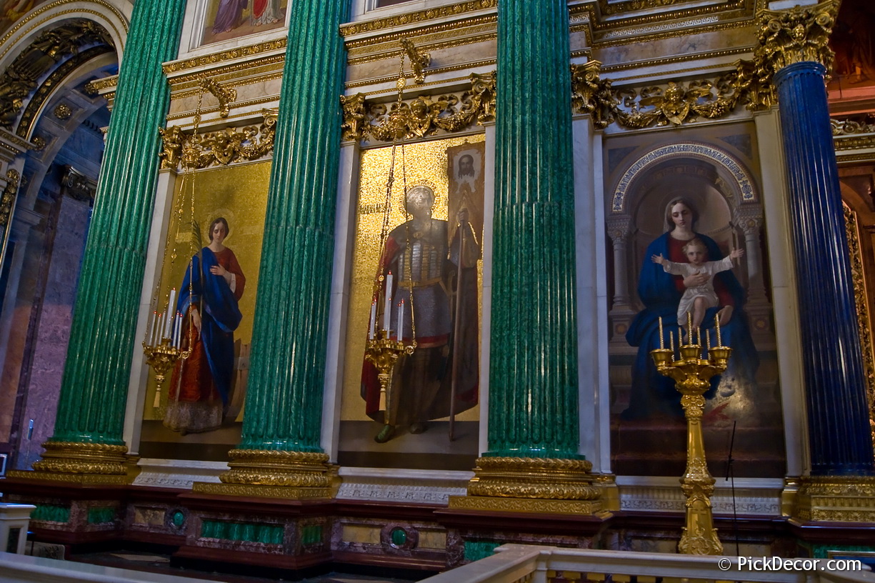 The Saint Isaac’s Cathedral interiors – photo 35