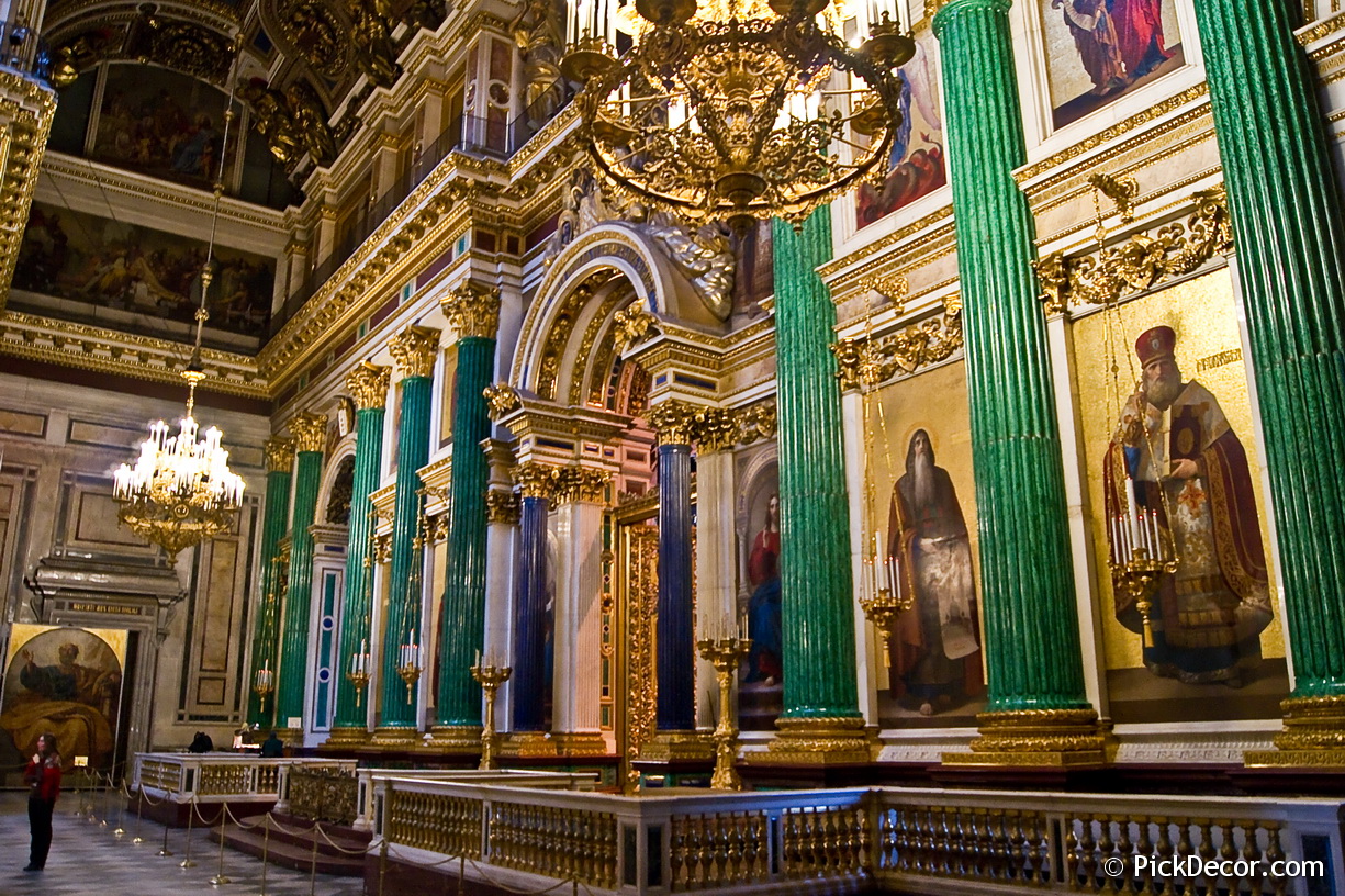 The Saint Isaac’s Cathedral interiors – photo 52