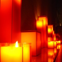 Свечи в дизайне интерьфера