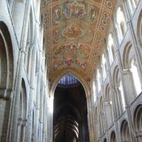 Потолок кафедрального собора Или в Англии