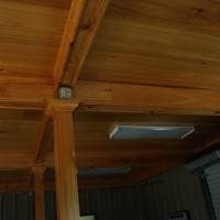 Деревянный потолок — фото 8