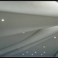 Потолок необычной формы из гипсокартона