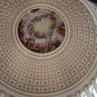 Фреска Апофеоз Вашингтона в Национальном зале штатов Капитолия, Вашингтон