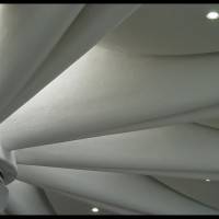 Потолок необычной формы из гипсокартона