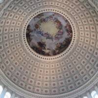 Фреска Апофеоз Вашингтона в Национальном зале штатов Капитолия, Вашингтон (фото 2)
