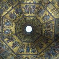 Мозаичный потолок Флорентийского Баптистерия (фото 2)