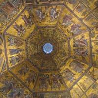 Мозаичный потолок Флорентийского Баптистерия