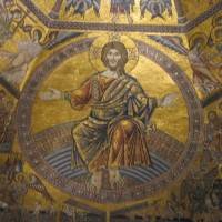 Фрагмент мозаичного потолка Флорентийского Баптистерия