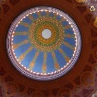 Фото росписи купола в мечети
