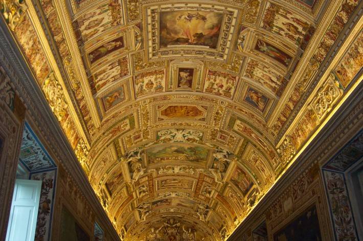 Галерея географических карт в Ватикане (фото 14)