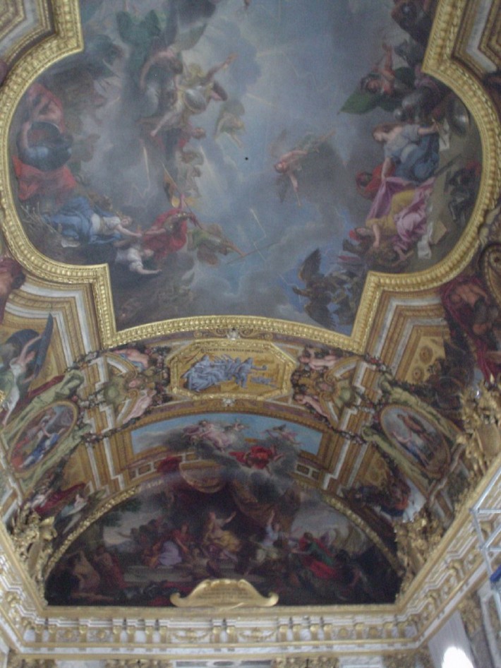 Роспись потолка Версальского дворца — фото 342