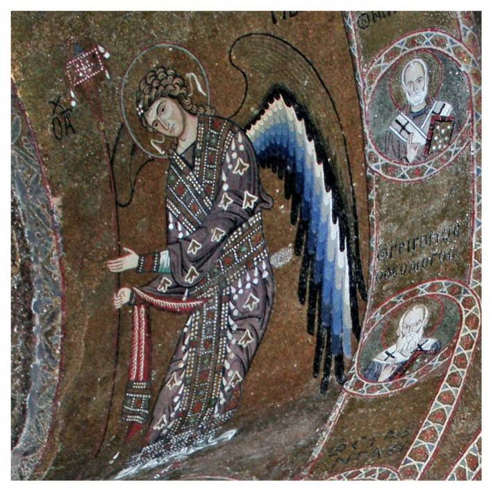 Мозаика из Собора в честь Рождества Пресвятой Богородицы города Монреале