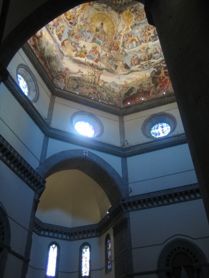 Фреска в куполе собора Санта-Мария-дель-Фьоре, Флоренция (фото 2)