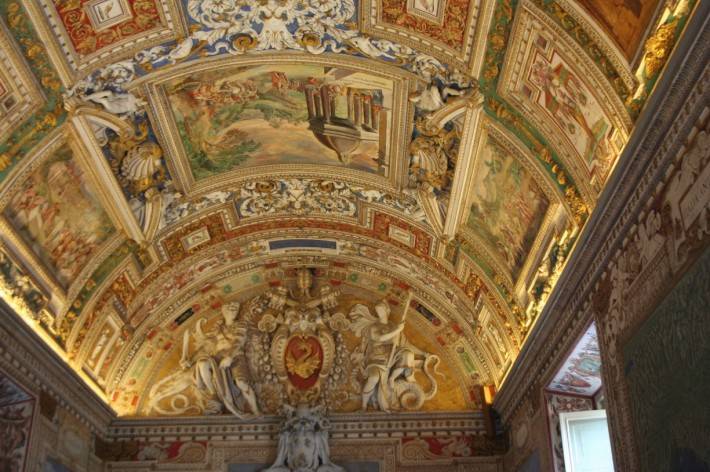 Галерея географических карт в Ватикане (фото 21)
