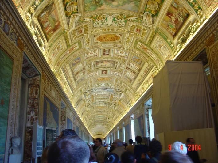 Галерея географических карт в Ватикане (фото 18)