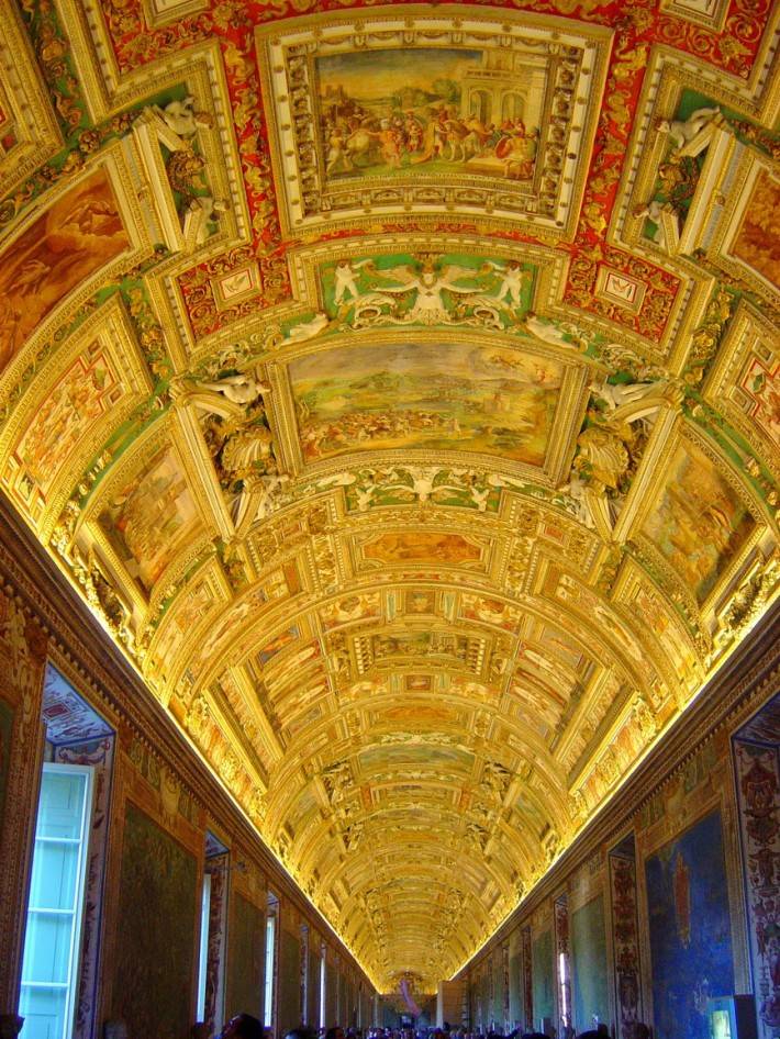 Галерея географических карт в Ватикане (фото 2)