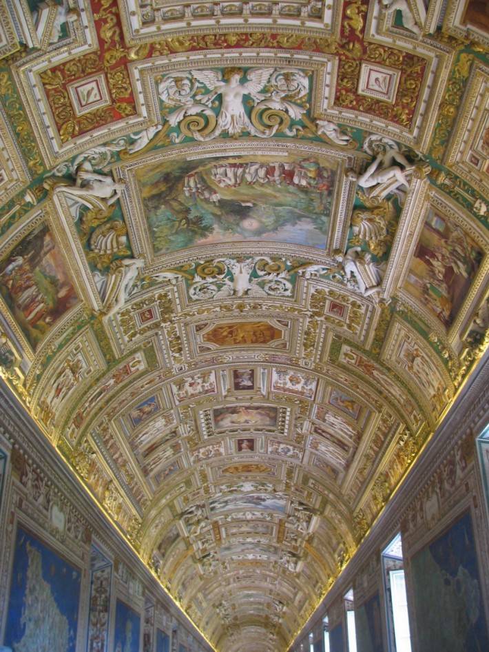 Галерея географических карт в Ватикане