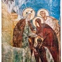 Встреча Девы Марии Первосвященником из Сцены «Введение во Храм»