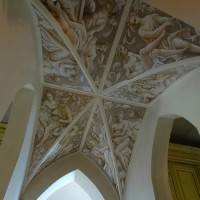 Роспись арки в потолке