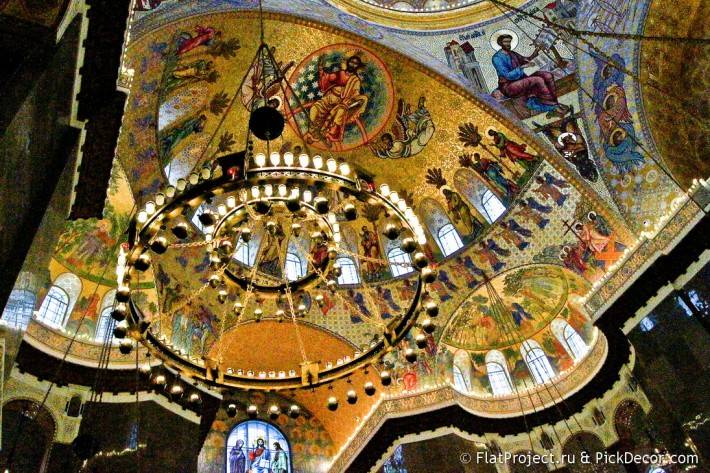 Потолки и декор Морского Никольского собора — фото 4