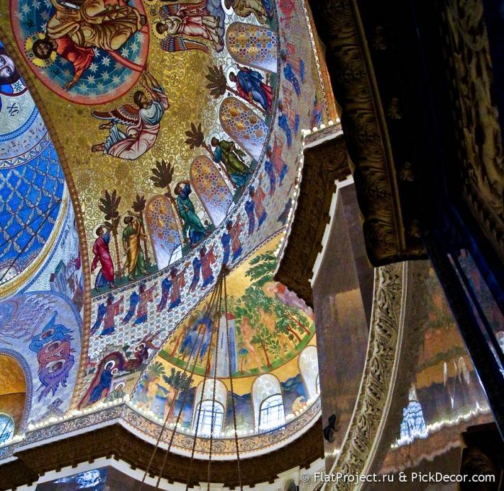 Потолки и декор Морского Никольского собора — фото 65