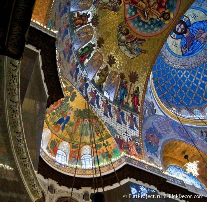 Потолки и декор Морского Никольского собора — фото 70