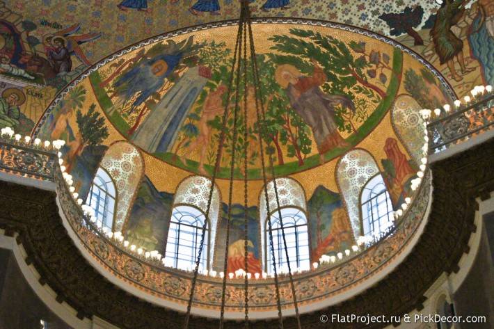 Потолки и декор Морского Никольского собора — фото 49