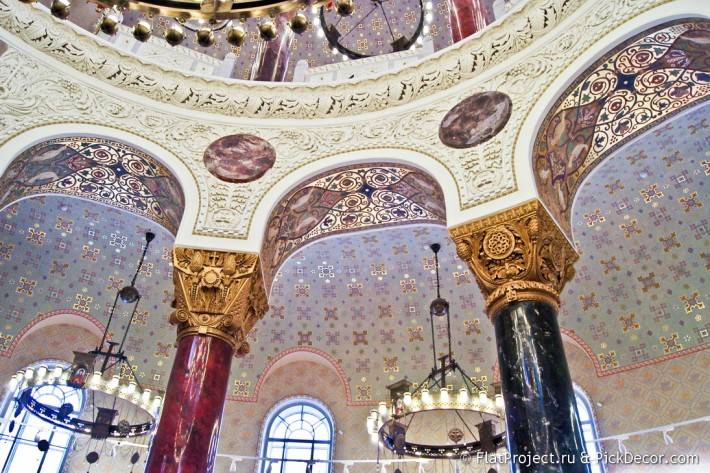 Потолки и декор Морского Никольского собора — фото 34