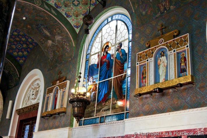 Потолки и декор Морского Никольского собора — фото 26