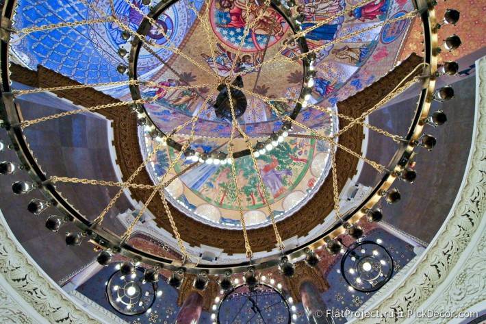 Потолки и декор Морского Никольского собора — фото 69