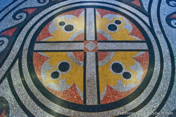 Мозаичные полы Морского Никольского собора — фото 21