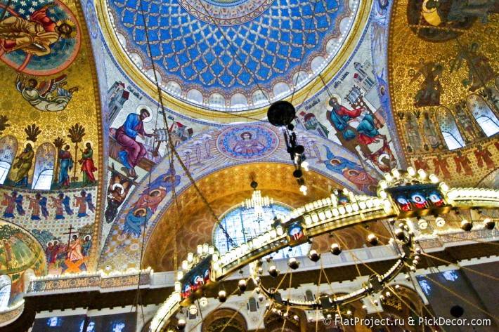 Потолки и декор Морского Никольского собора — фото 14