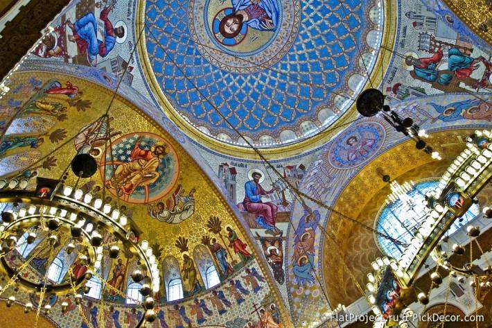 Потолки и декор Морского Никольского собора — фото 68