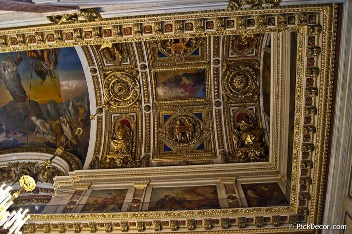Потолки и декор Исаакиевского собора — фото 2