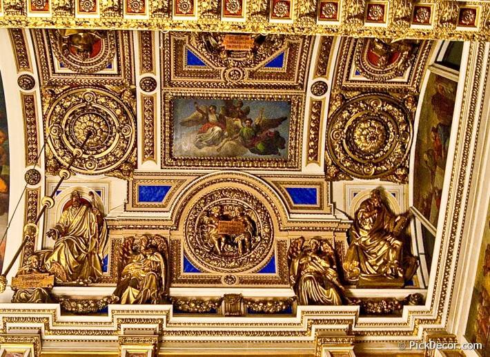 Потолки и декор Исаакиевского собора — фото 19