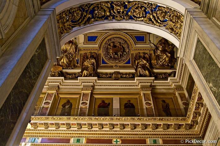 Потолки и декор Исаакиевского собора — фото 97