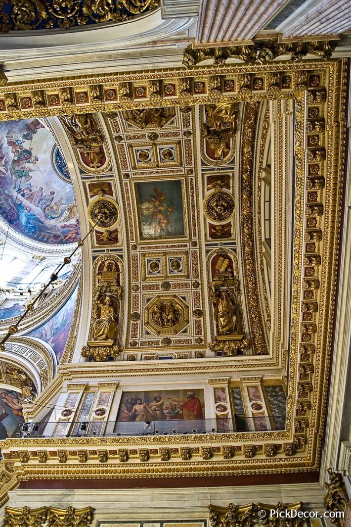 Потолки и декор Исаакиевского собора — фото 92