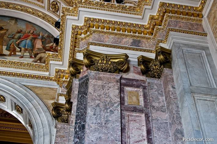 Потолки и декор Исаакиевского собора — фото 26