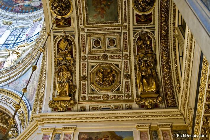 Потолки и декор Исаакиевского собора — фото 85